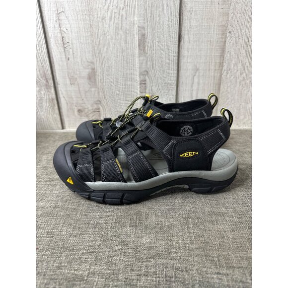 Keen Mens Newport H2 Sandals Black Gray Size 11.5 Waterproof Hiking Shoes - Picture 4 of 10